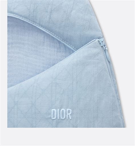 dior cotton voile sleeping bag.